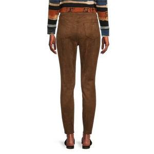 Westbound Suede High Rise Skinny Leg Ankle Pants Pants Size 10S - 10 Short